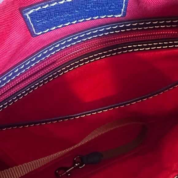 Dooney & Bourke Royal Blue Shoulder Bag - Picture 6 of 7